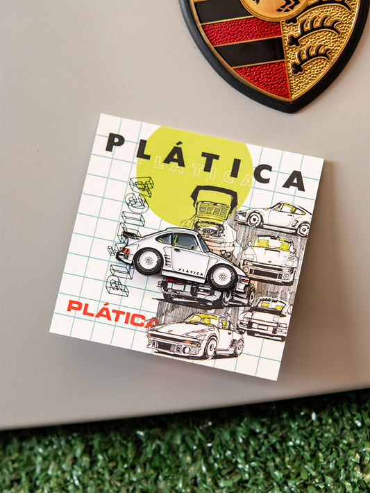 PLÁTICA x Leen Customs Porsche 930 Pin