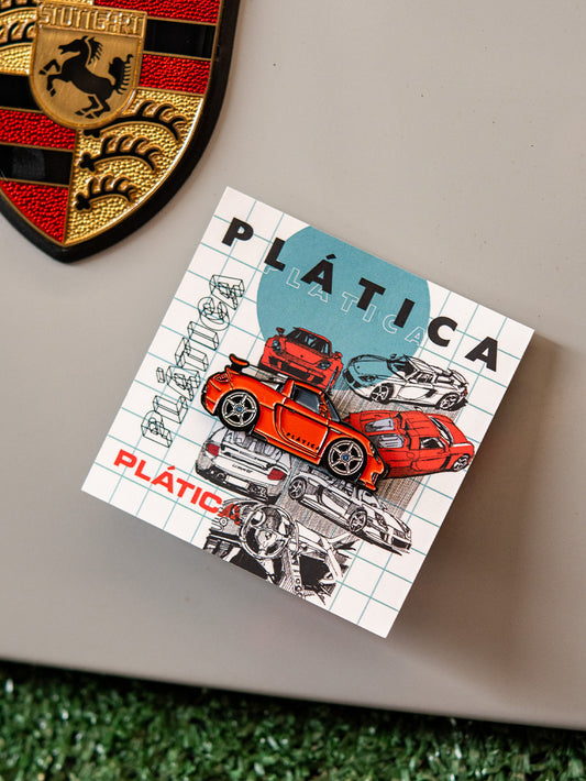 PLÁTICA x Leen Customs Porsche Carrera GT Pin