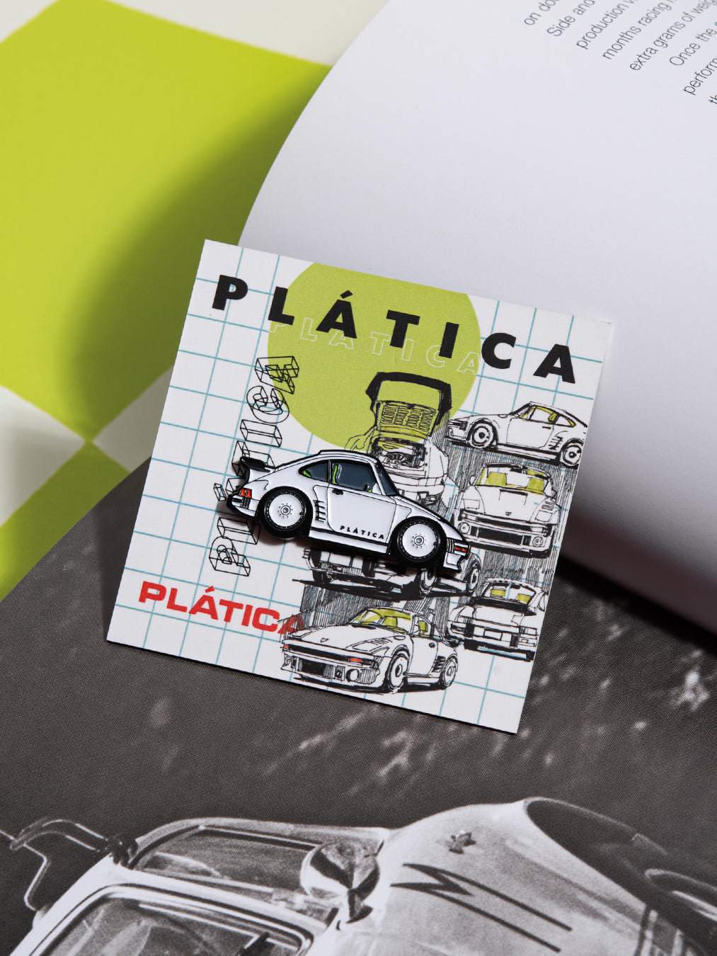 PLÁTICA x Leen Customs Porsche 930 Pin