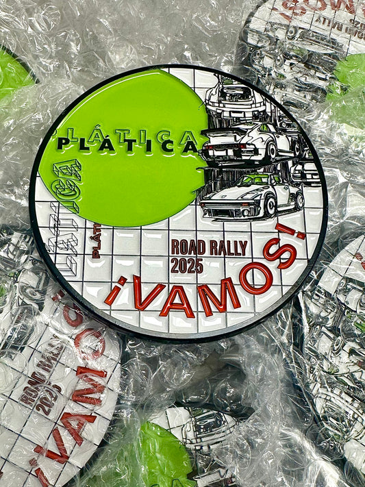 PLÁTICA Road Rally 2025 Plaque